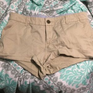 Khaki shorts
